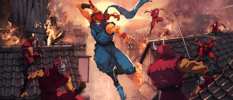 Девушка-ниндзя Кумори в трейлере NINJA GAIDEN: Ragebound от создателей Blasphemous и Streets of Rage 4