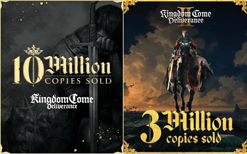 Продажи дилогии Kingdom Come: Deliverance перевалили за 13 миллионов — 3 из них приходятся на сиквел