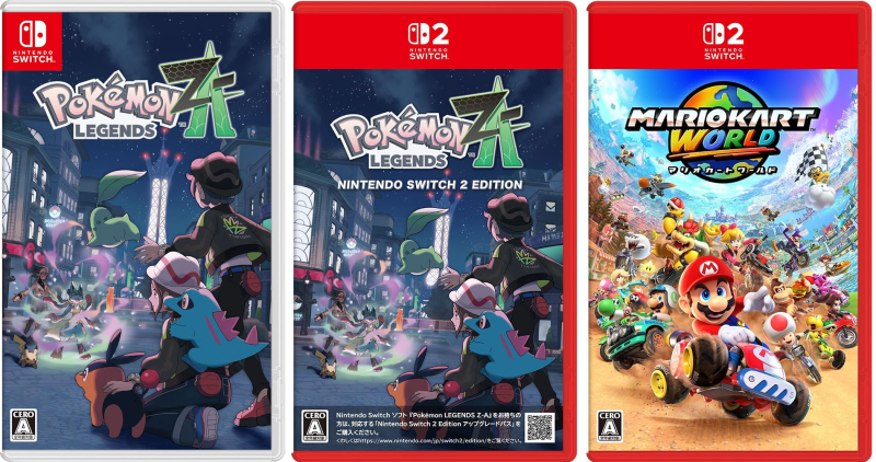 Pokemon Legends: Z-A взорвала японский чарт, продажи Nintendo Switch 2 взлетели