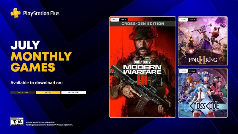 Игры для подписчиков PlayStation Plus Essential на июль 2026 года раскрыты: Чем порадует Sony