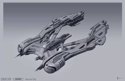 Футуристические локации на концепт-артах отменённой Evolve II